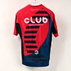 red cycling jersey